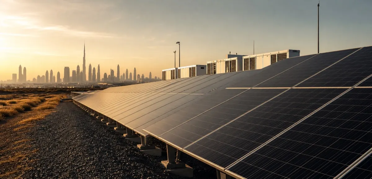 Solar infrastructure in Dubai