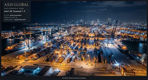 Jebel Ali port infrastructure