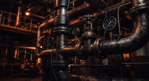 Oil and gas industrial asset detail